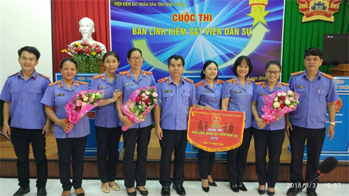 Bình Thuận tổ chức cuộc thi “ Bản lĩnh kiểm sát viên dân sự” 